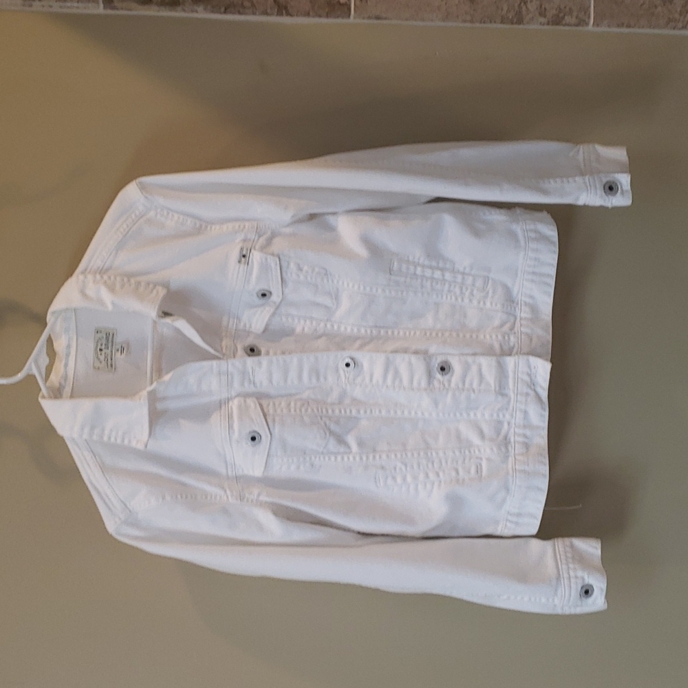 White Jean Jacket